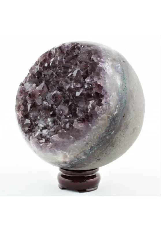 Image of Sfera di drusa di ametista 