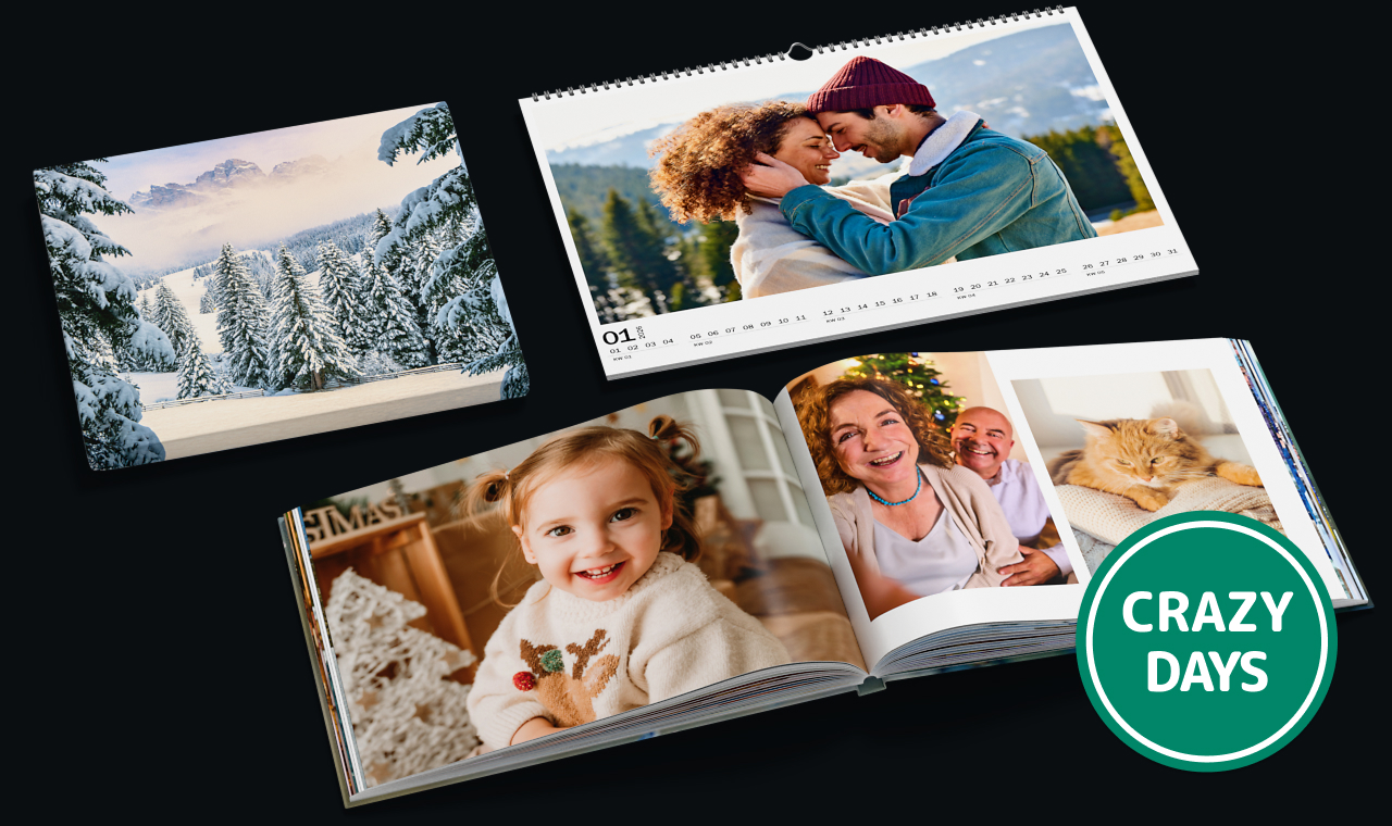 MIx di prodotti personalizzati Pixum