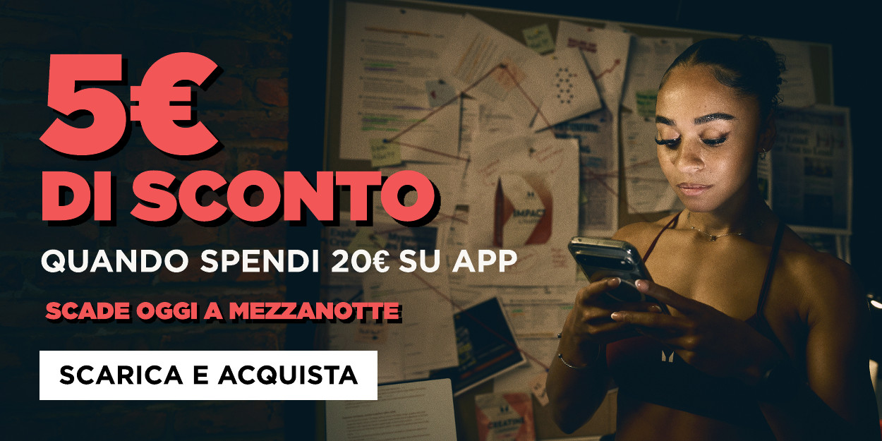 5€ di sconto da 20€ su app