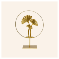 Oggetto decorativo Ginkgo in the Circle 34cm