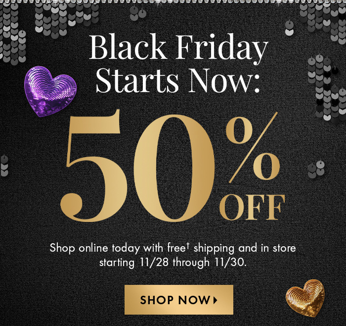 Black Friday Starts Now
