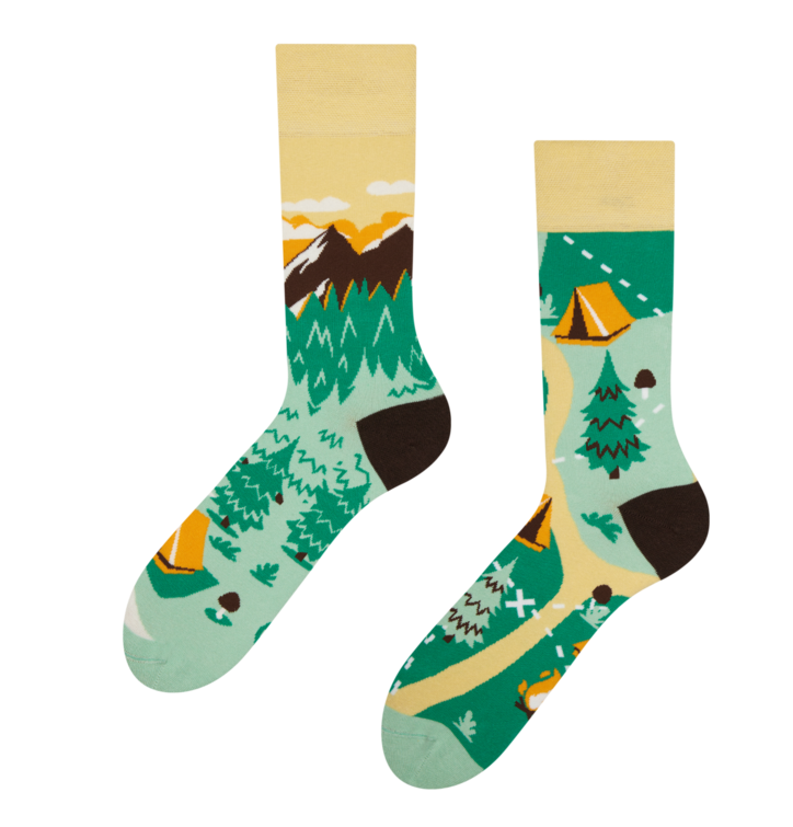 Calzini Buonumore Campo in montagna