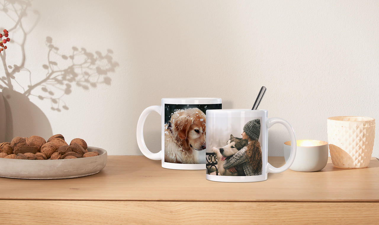 tazze personalizzate con le foto di animali
