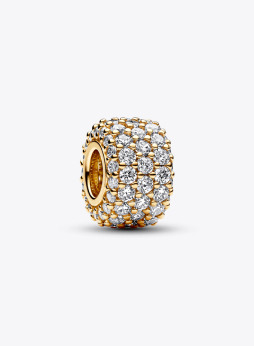 Sparkling Pavé Triple-row Charm