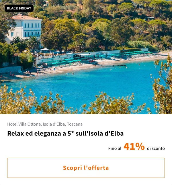 Relax ed eleganza a 5* sull'Isola d'Elba