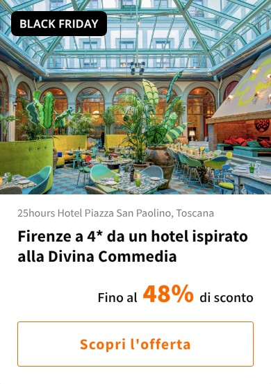 Firenze a 4* da un hotel ispirato alla Divina Commedia