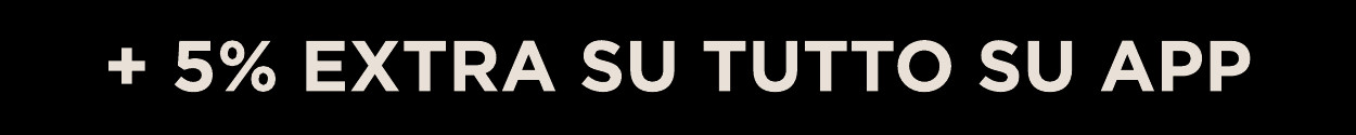 5% extra di sconto su tutto su app