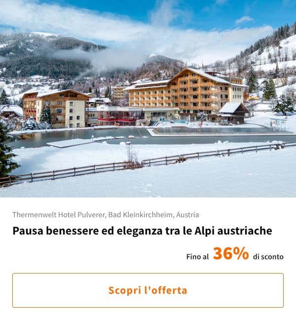 Pausa benessere ed eleganza tra le Alpi austriache