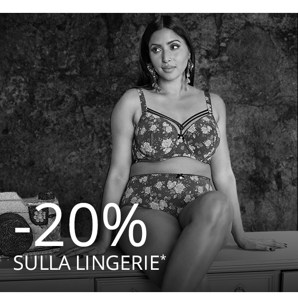 -20% sulla lingerie