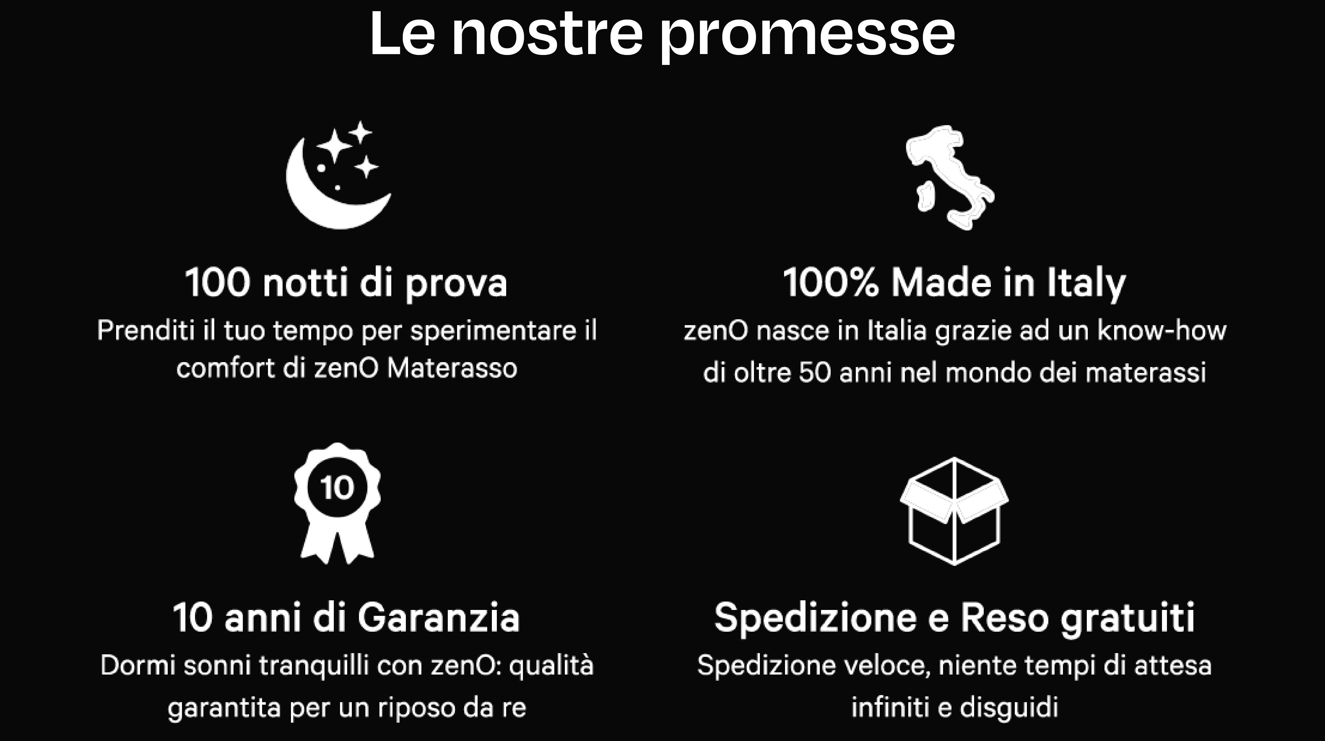 Le nostre promesse