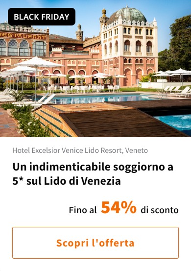 Un indimenticabile soggiorno a 5* sul Lido di Venezia