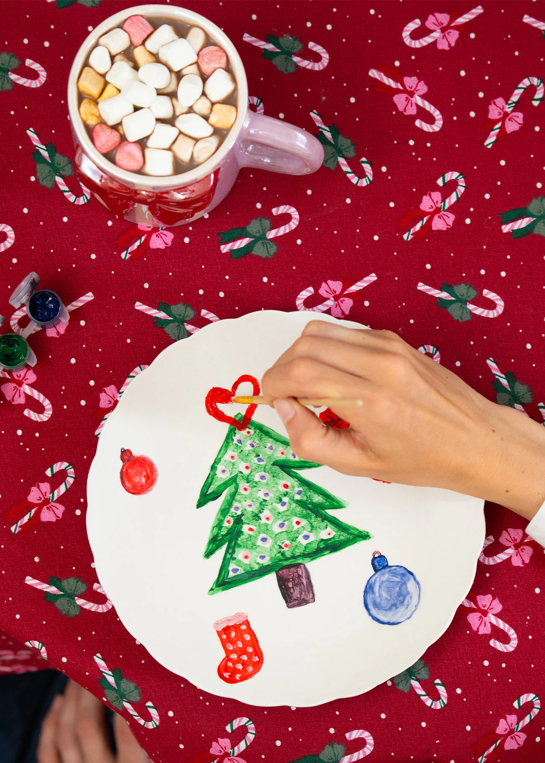 Image of DIY decorative plate - 22 cm