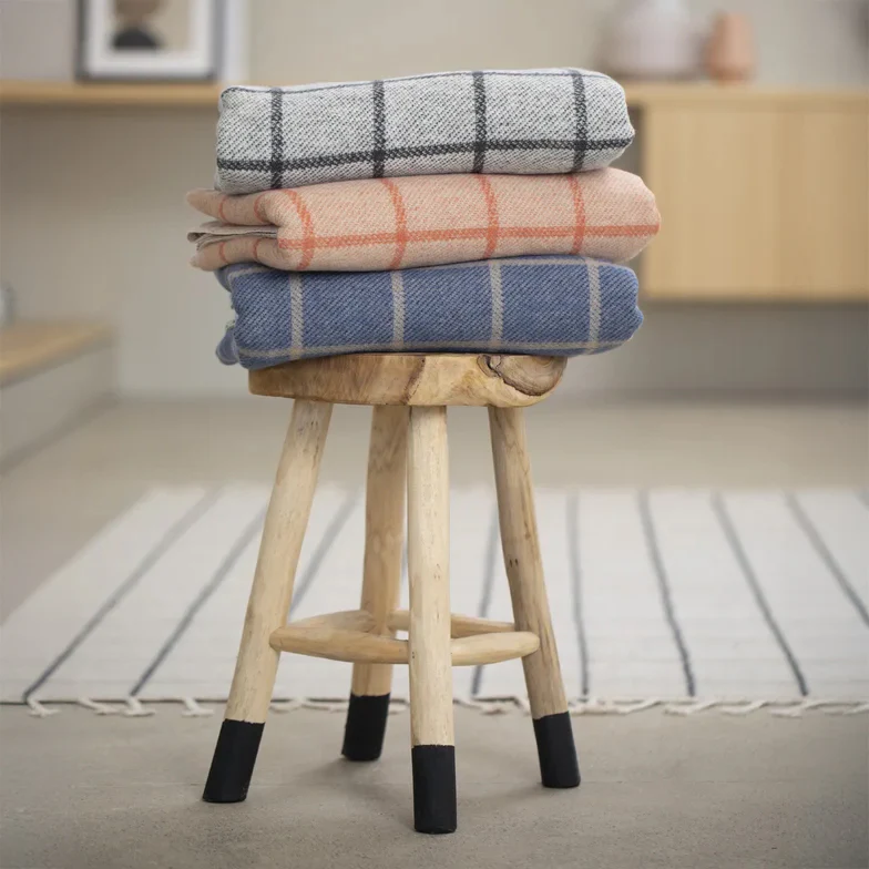 Image of Coperta Invernale in <br>Cotone - <b>Checks