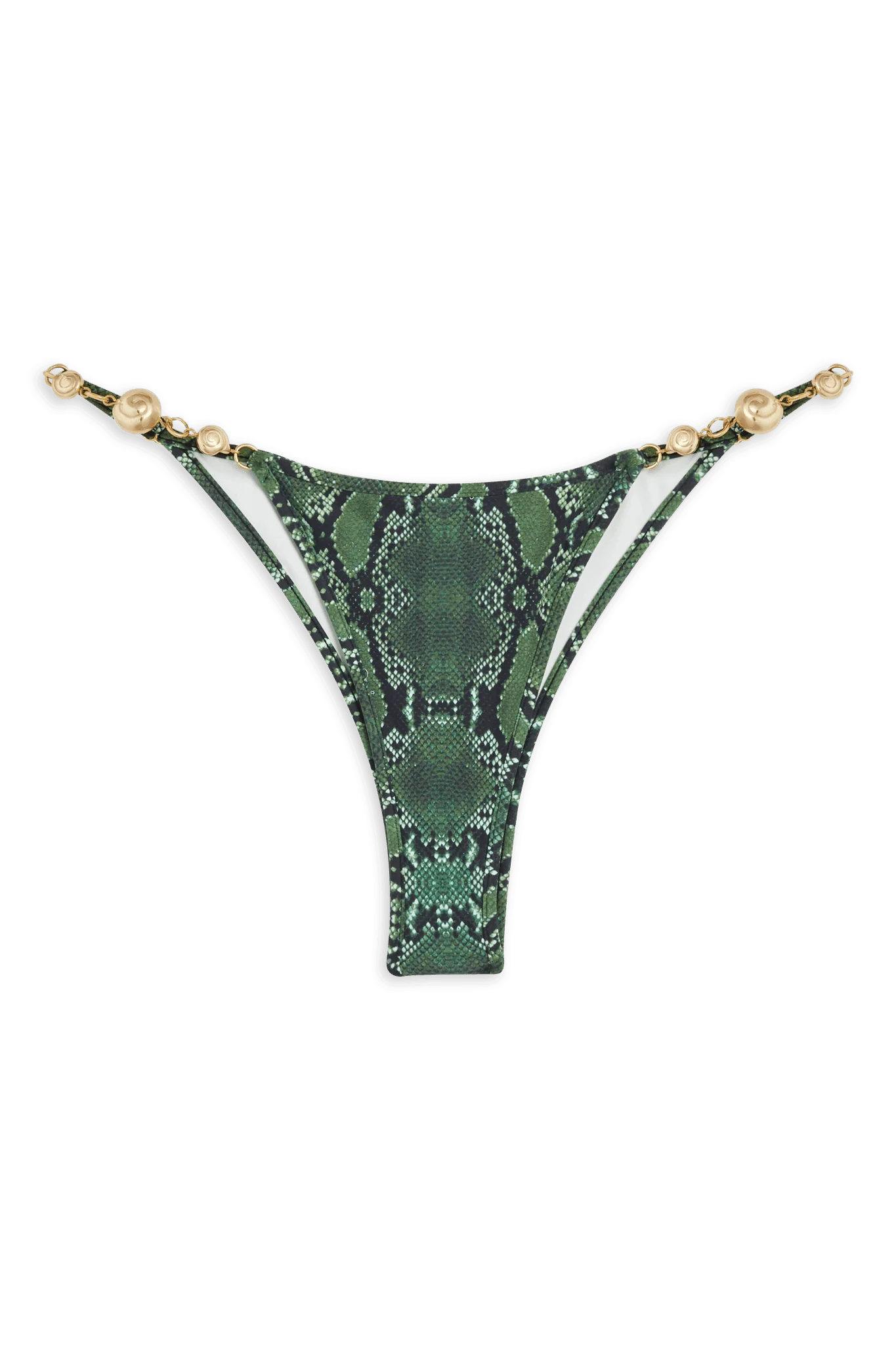 Image of Splash Bikini Bottom // Texas Green Print