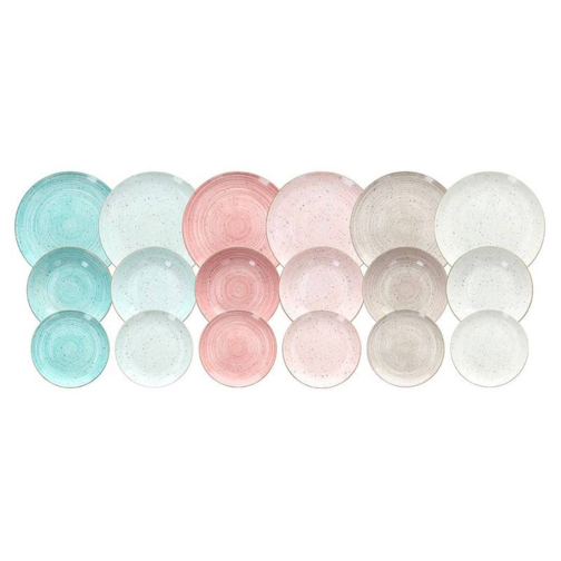 Metropolis Porcelain Dinnerware Set - Set 18 Pieces