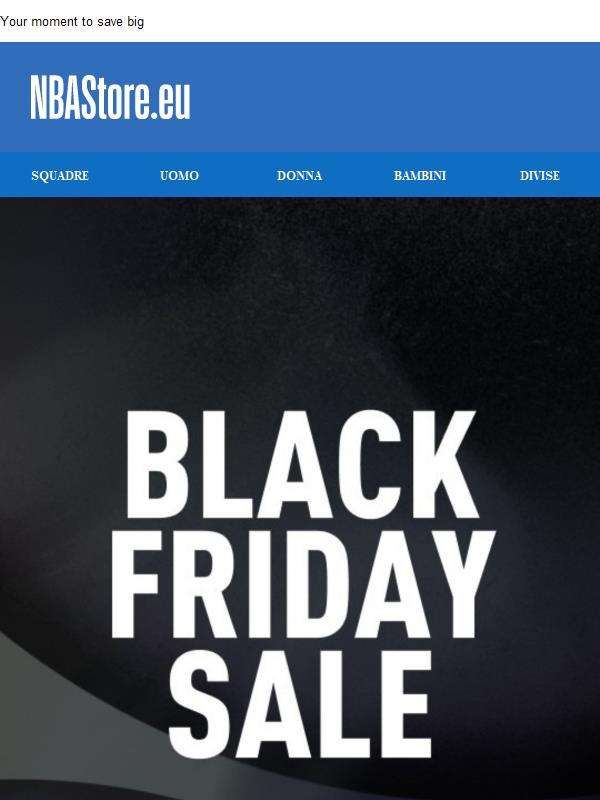 Black Friday savings up to 40% off