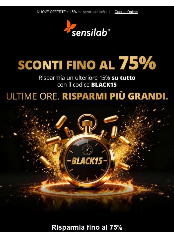 Prezzi ancora più INCREDIBILI 🖤