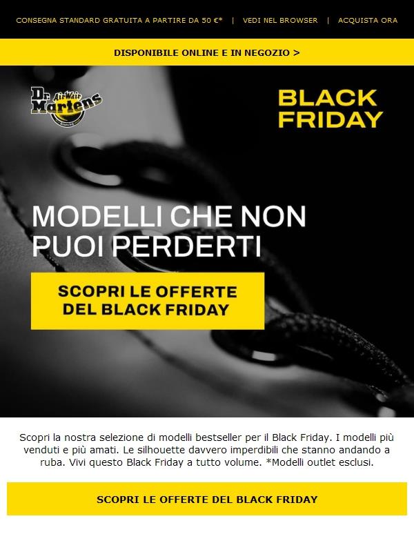 Il meglio del Black Friday