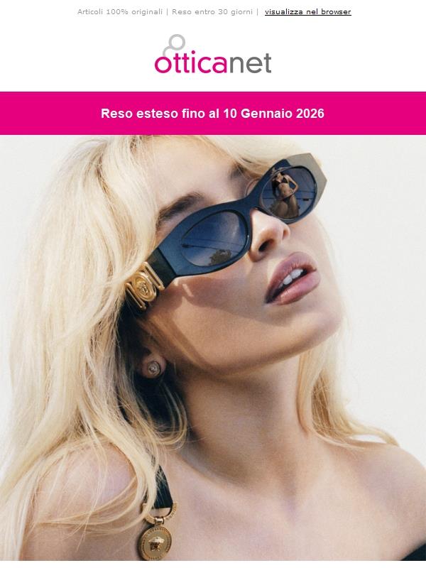 VERSACE — fino al 35% di sconto per i Black Days