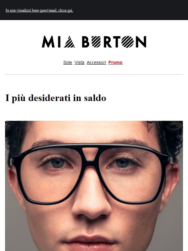 Occhiali da vista di lusso in saldo