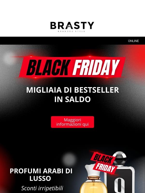 💣 È arrivato il Black Friday – sconti fino a decine %