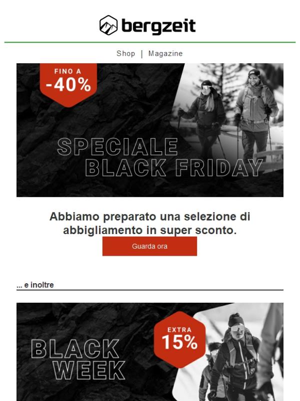 Ecco la mail che aspettavi 🖤