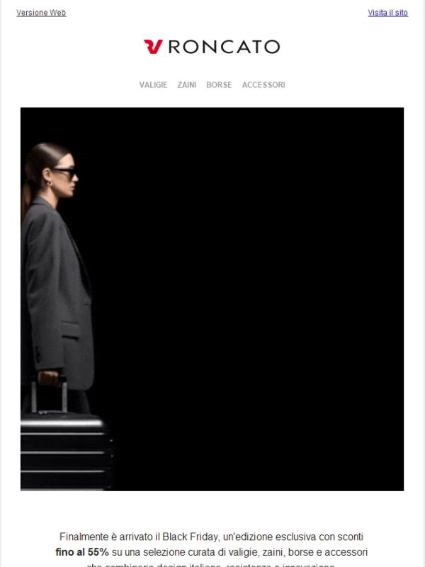 Sconti fino al 55% per il Black Friday!