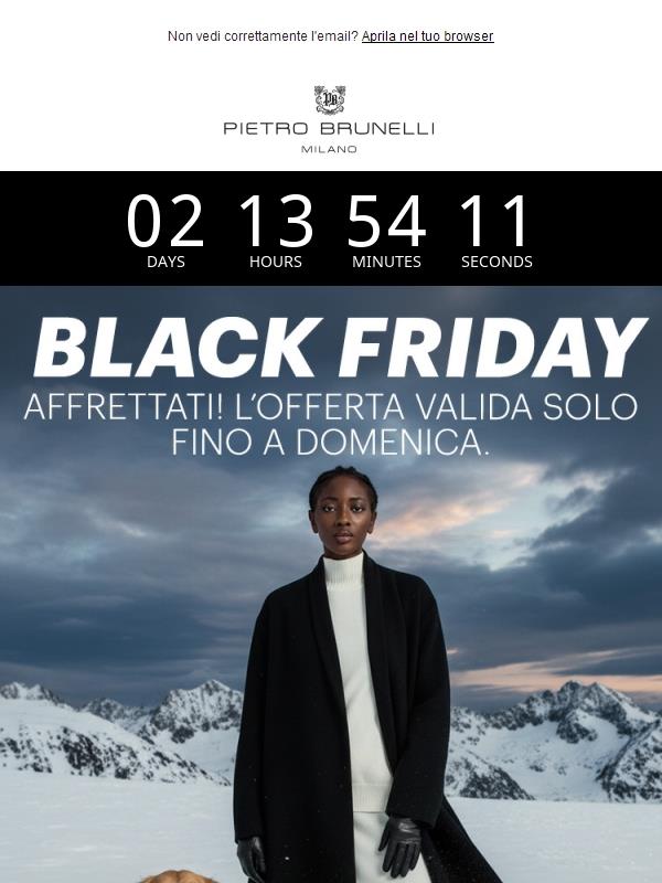 È arrivato il Black Friday!