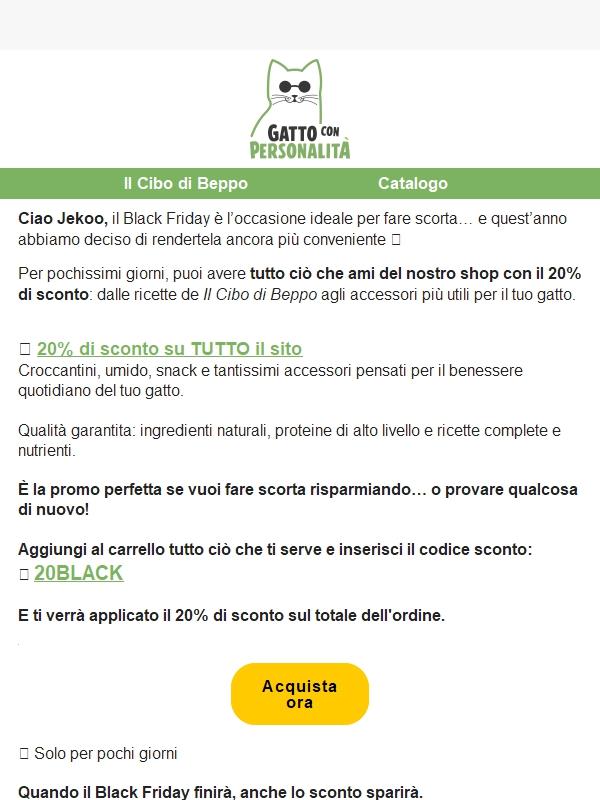 Uno sconto così non l'abbiamo mai fatto!