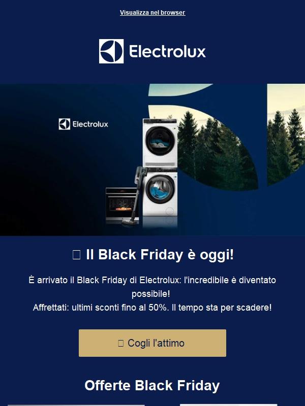 🎉 Il Black Friday è oggi! Sconti fino al 50%
