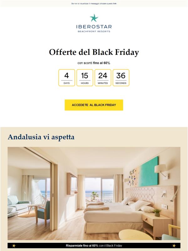 Ultimi giorni per approfittare del Black Friday 🌍