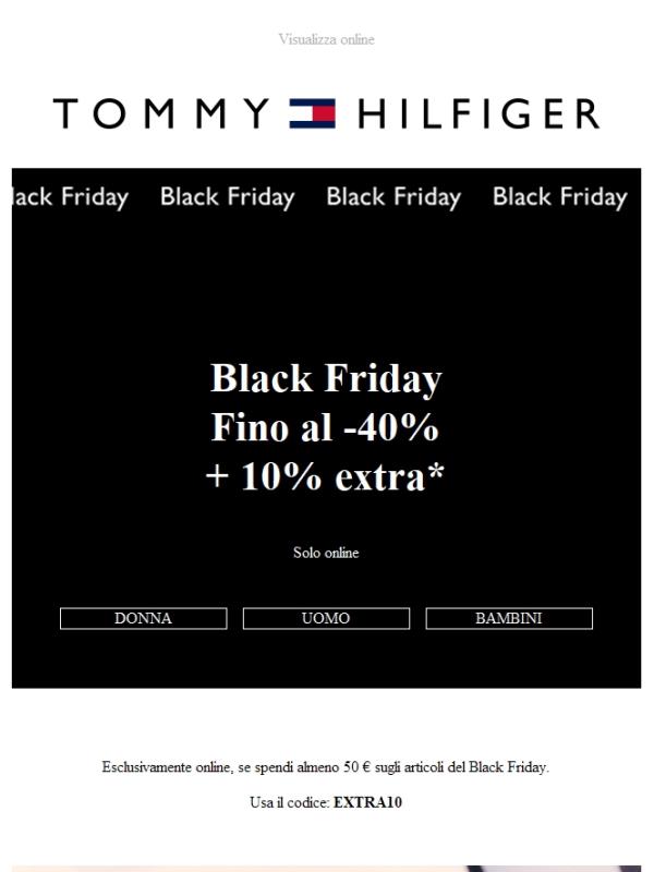 Il Black Friday è ufficialmente arrivato.