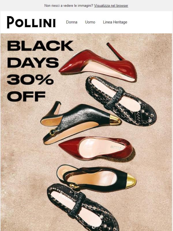 Meno di un mese al Natale | Approfitta dei Black Days Pollini