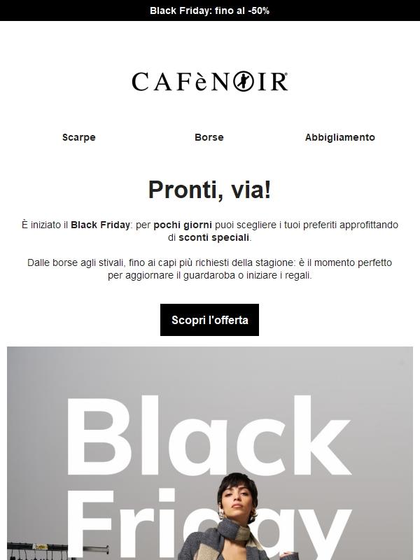 Ci siamo: Black Friday al via!