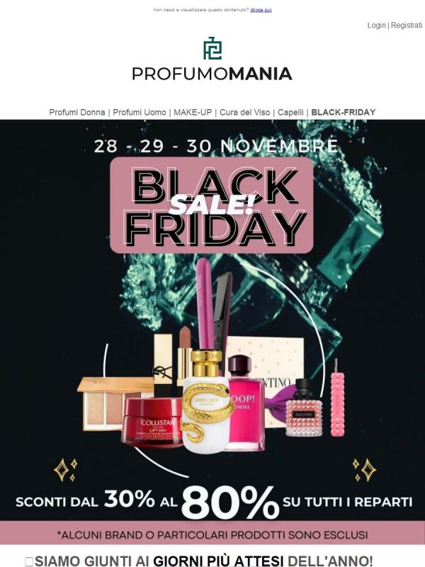 💄Black-Friday Ufficiale 27 Nov. | Si fa Sul Serio Fino all'80%⌛