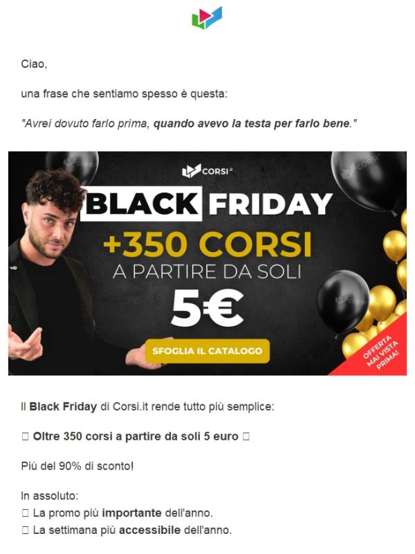 (⚫️FRIDAY) +350 corsi in promo