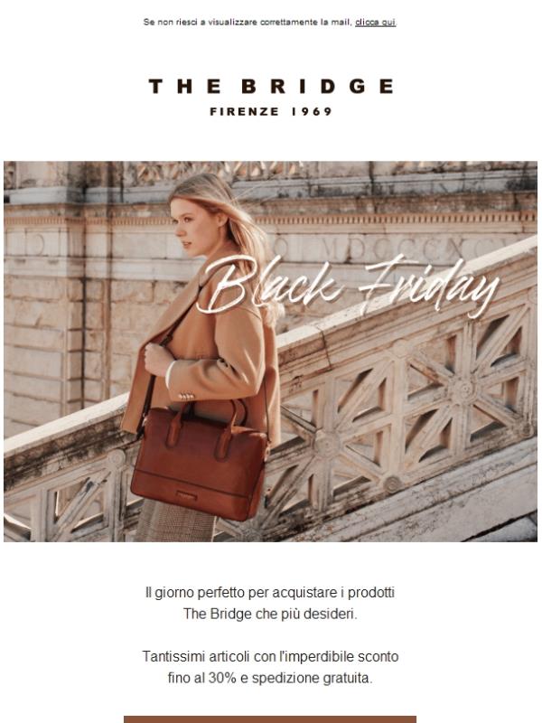 BLACK FRIDAY -30% 🖤 Il giorno che aspettavi è iniziato.