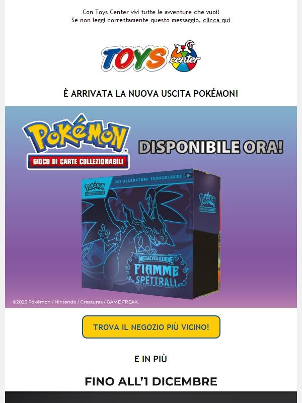 🆕 Nuova uscita Pokemon Megaevoluzione Fiamme Spettrali!