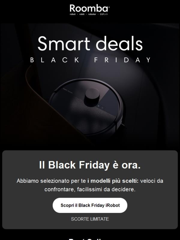 Top Roomba Black Friday! 🖤