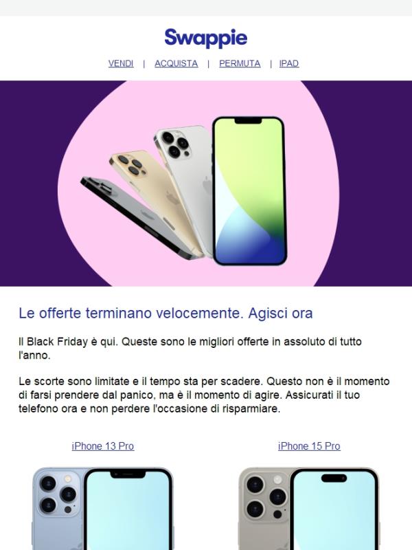 Ultima chiamata: Le offerte del Black Friday stanno per scadere