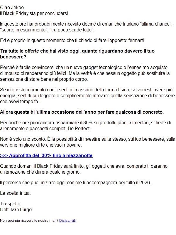 Qual è la tua vera priorità?