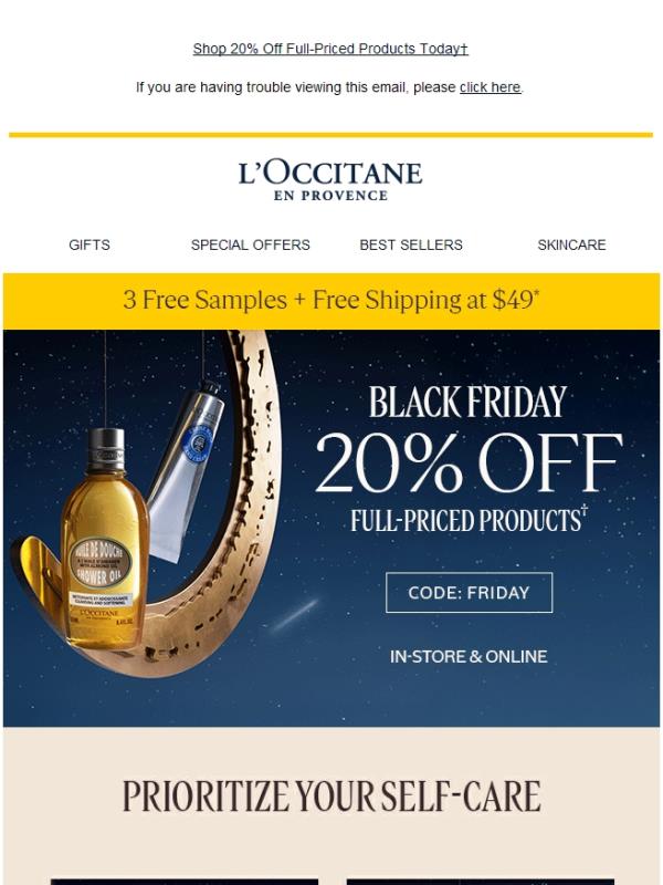 Today's the Day! Save 20%