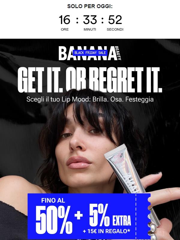 Fino a -55% | L’offerta migliore dell’anno termina oggi 💖