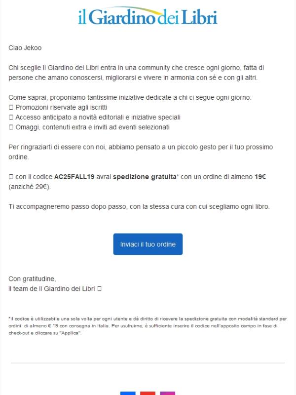 Essere parte del Giardino ha i suoi benefici 🌸