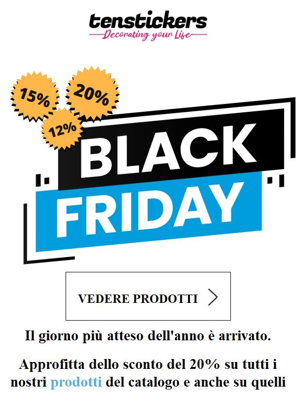 Black Friday di Tenstickers