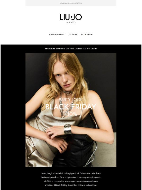 Black Friday | Idee regalo e party look