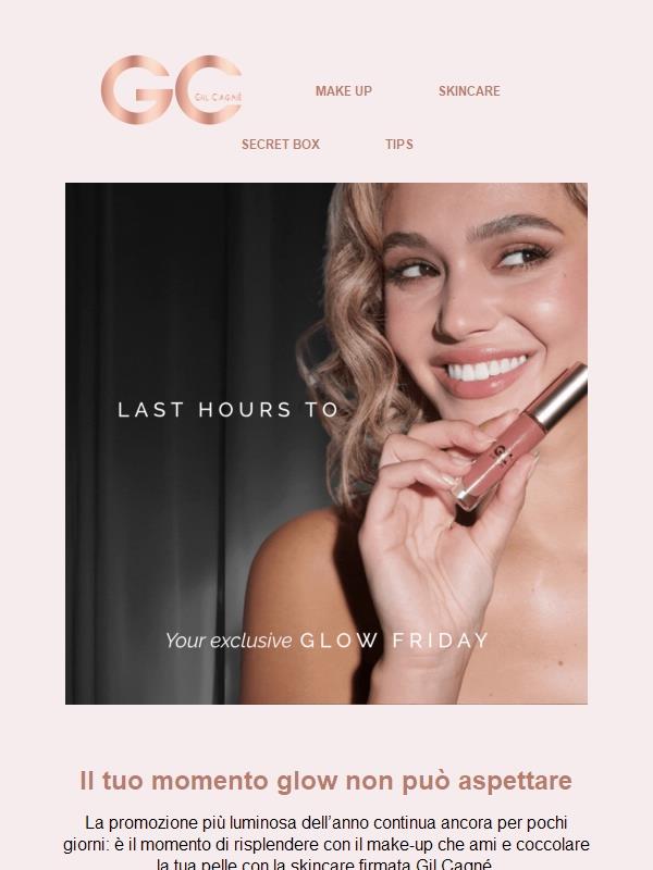 Glow Friday è qui: la tua bellezza merita di brillare