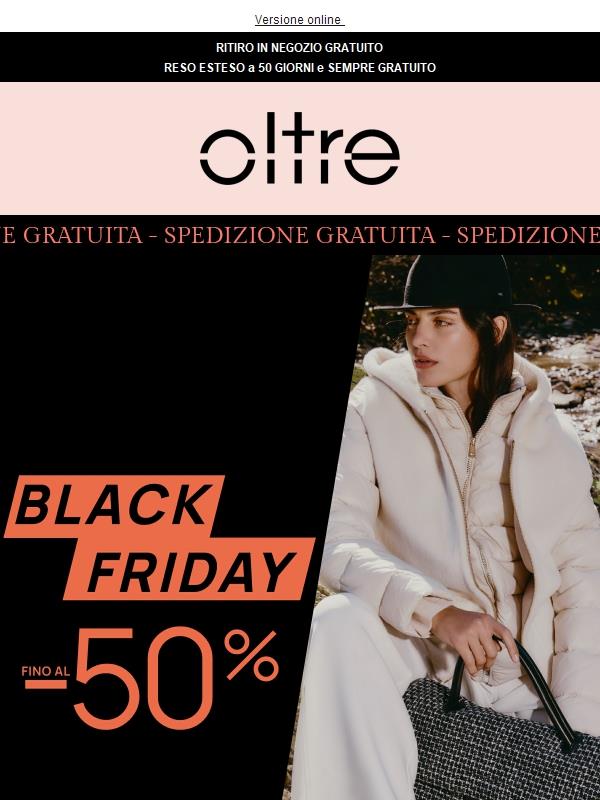 BLACK FRIDAY | Scopri i best seller fino al -50% 🖤