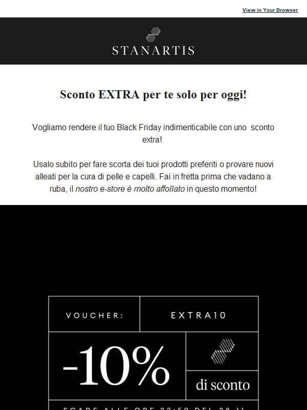 Fino al -70% + Sconto Extra per te solo per oggi!🎁