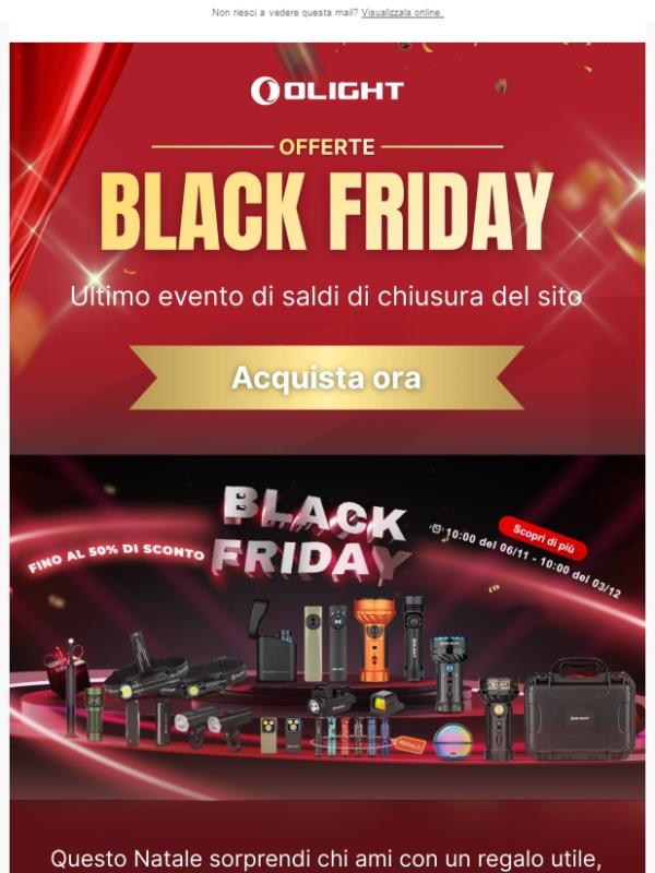 Regali che parlano per te, con sconti fino al 50%